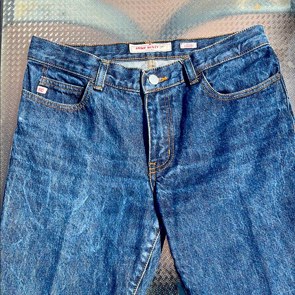 Miss Sixty Blue Straight Jeans Classic Style